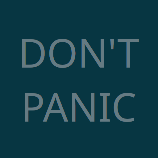 DON'T PANIC 1.0 Icon