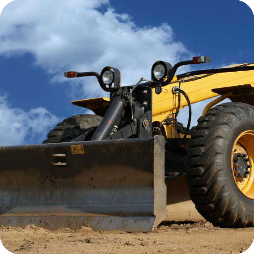 Grader Vehicle Wallpaper logo