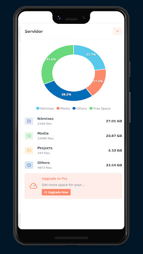 SatControl Screen 2