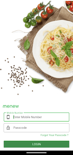 Android application Menew POS - Global screenshort