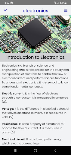 Electronics Course Screenshot 2 - AppWisp.com
