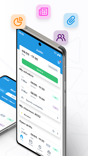 Screenshot of Shiftbase