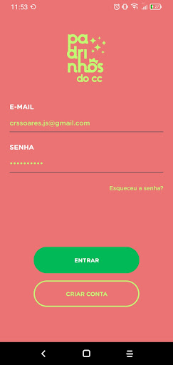 Android application Padrinhos Curitiba Cult screenshort