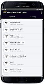 Captura 4 The Beatles acordes de guitarr android