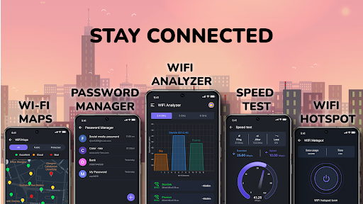 WiFi Password Map & Analyzer Screen 2