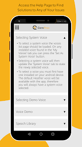 Captura 8 CerePlay Text-to-Speech android