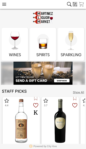 Martinez Liquor Market Screen 2
