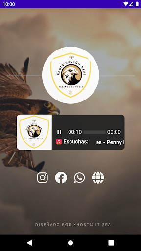 Android application Radio Halcón Real screenshort