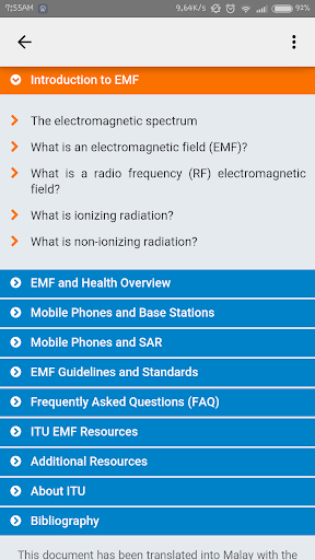 ITU EMF Guide Screen 3
