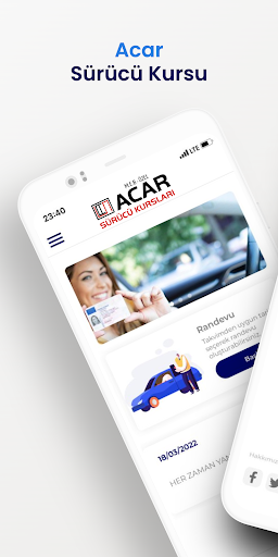 Android application Acar Sürücü Kursu screenshort