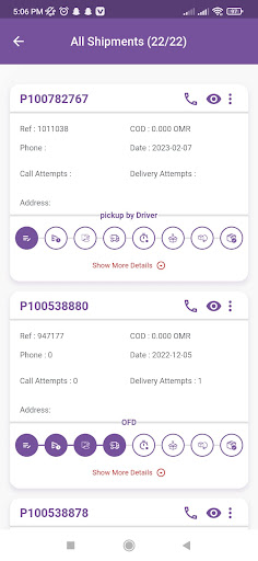 Android application TAM Traders screenshort