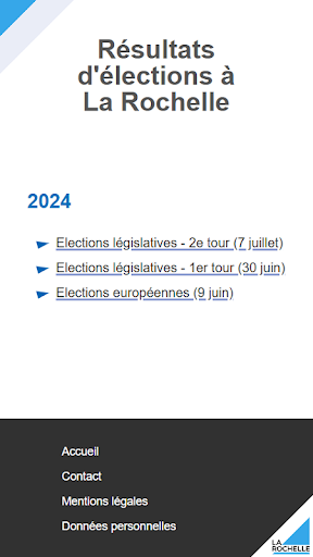 La Rochelle Elections Screenshot 3 - AppWisp.com