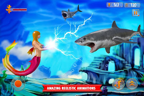 Mermaid Simulator Games: Sea & Beach Adventure 0.1 screenshots 1