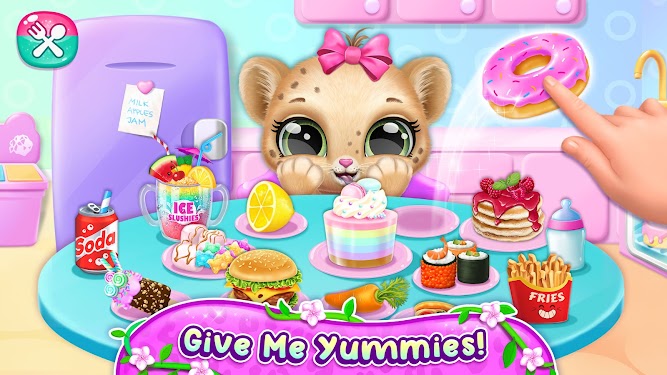 #2. Amy Care - My Leopard Baby (Android) By: TutoTOONS