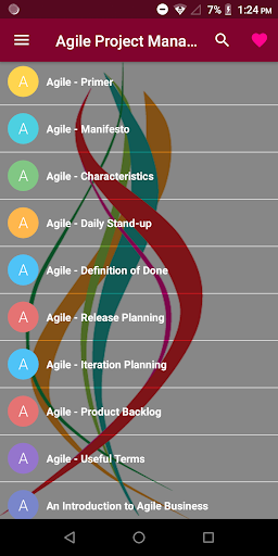 Android application Agile Project Management Pro screenshort
