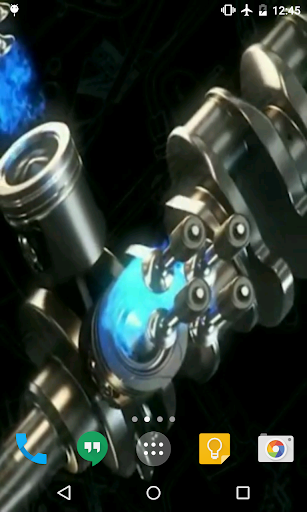 Android application Powerful Engine Live Wallpaper screenshort