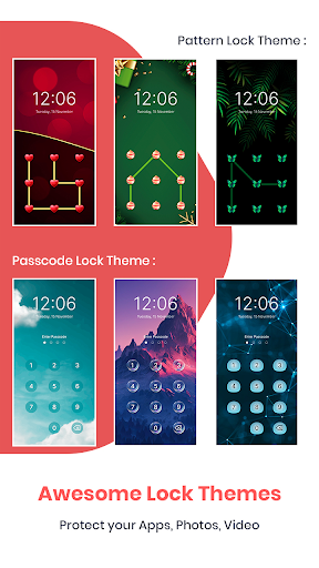 App Lock: Pin,Pattern & Finger Screen 2