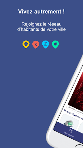 Android application VIVEZ ICI screenshort