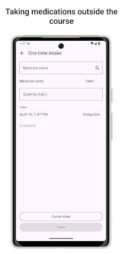 Reminders and pills tracker