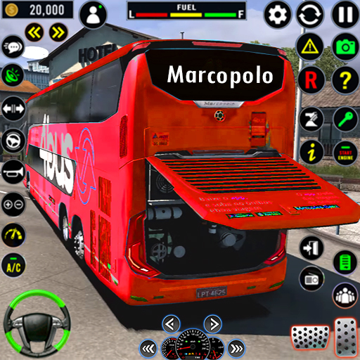 Euro Coach Bus Driving 3D Game