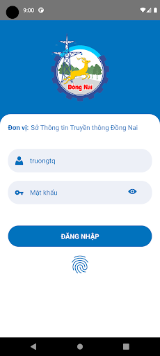 Android application iOffice Đồng Nai screenshort