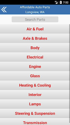 Affordable Auto & Truck Parts Screen 2