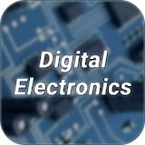 Digital electronics and gate icon