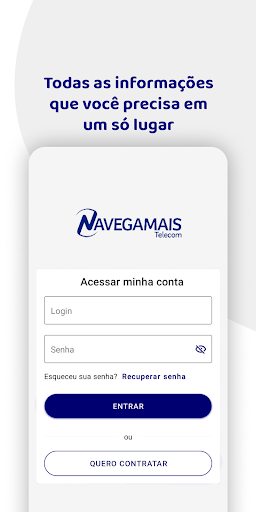 Android application Cliente+ screenshort