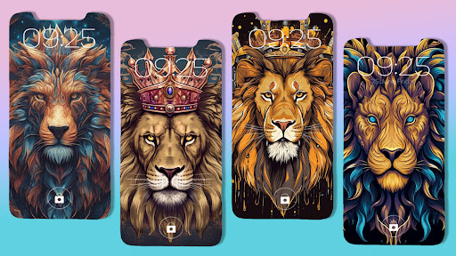Lion Wallpaper HD :Wild Animal Screen 2