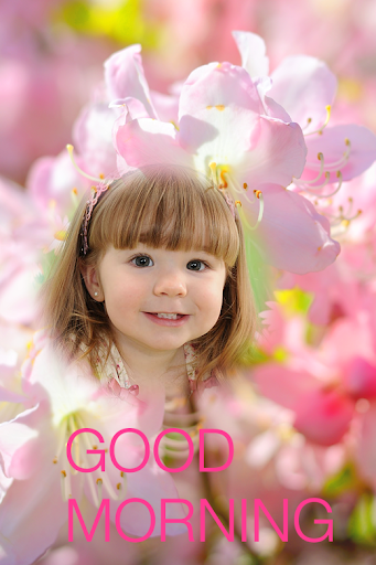 Android application Good Morning Frame screenshort