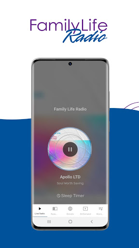Android application Family Life Radio screenshort