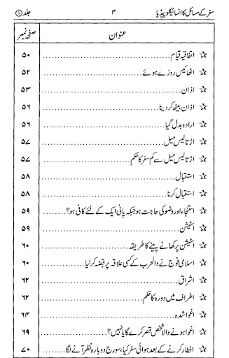Safar K Masail Ka Encyclopedia Screen 2