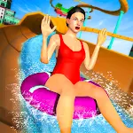 Cover Image of Tải xuống Water Slide Uphill Rush Park  APK