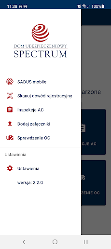 SADUS mobile Screen 3