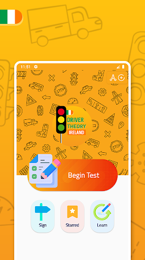 Android application Driver Theory Test Ireland screenshort