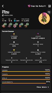 Clash of Stats for CoC New Mod Apk 1