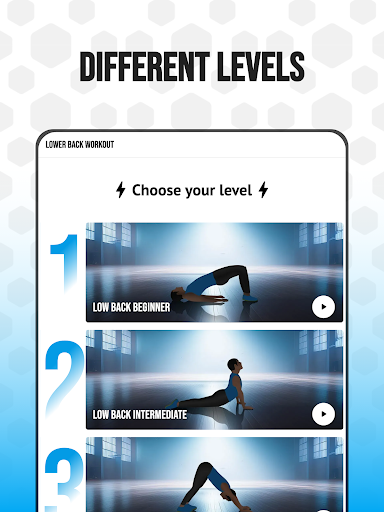 Screenshot of Low Back Workout – Pain relief