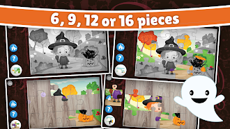 Game screenshot Halloween Puzzle for kids hack