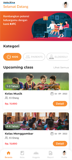 Jelajah Family Club Screen 2