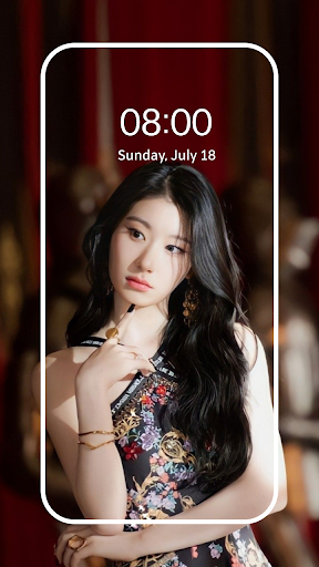 Android application CHAERYEONG (ITZY) HD Wallpaper screenshort