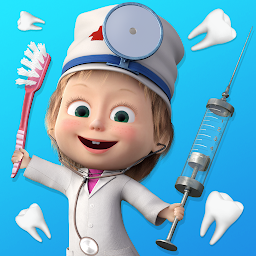 Маша и Медведь: Лечение Зубов Mod Apk