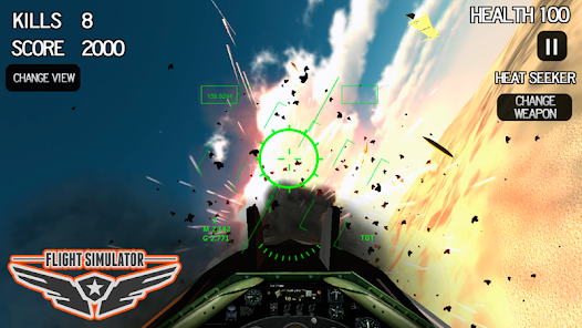 Battle Flight Simulator‏ 1.07 APK + Mod (Unlimited money) إلى عن على ذكري المظهر