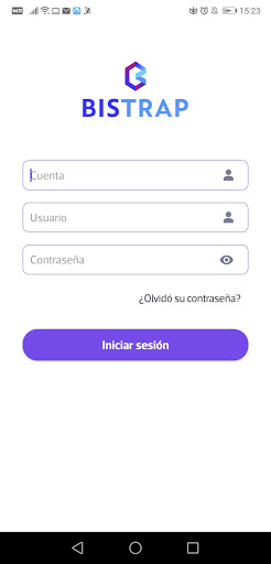 Android application BISTRAP COMERCIO screenshort
