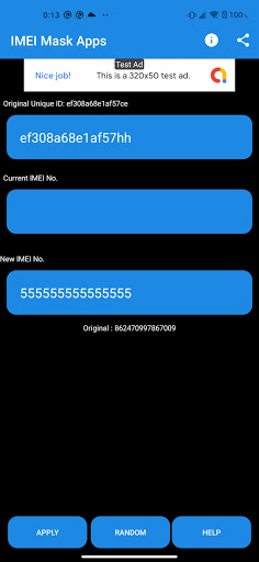 Android application IMEI Mask Apps - Instant IMEI screenshort