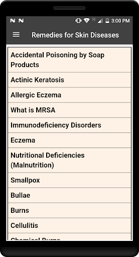 Remedies for Skin Diseases