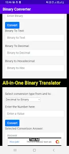 Binary Converter/Translator