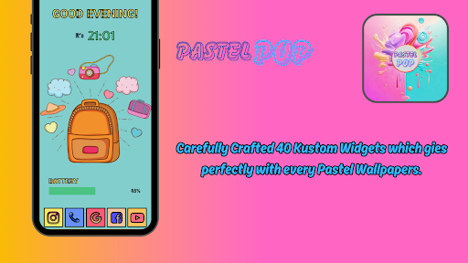 Pastel POP KWGT Screen 2