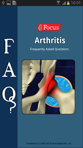 Android application FAQs in Arthritis screenshort