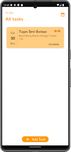 Android application Tasktify screenshort