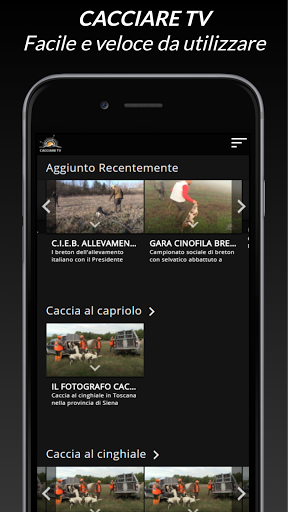 Cacciare TV Screen 2